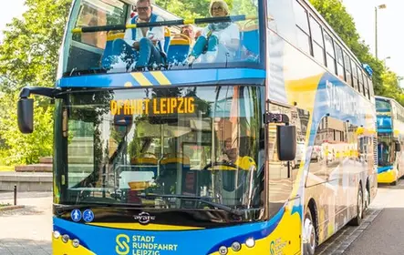 Ônibus hop-on hop-off de 1 dia Leipzig