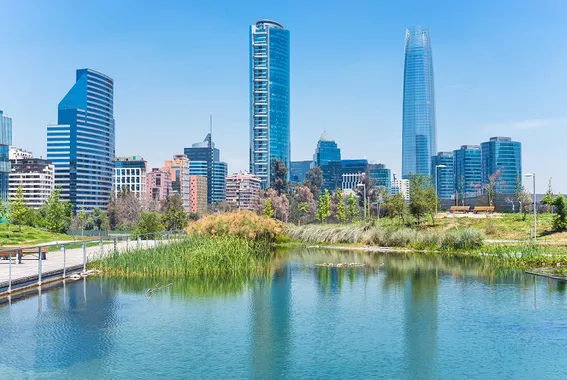 Santiago, por vezes chamada Santiago do Chile para a distinguir de cidades homónimas, é a capital e a maior cidade do Chile