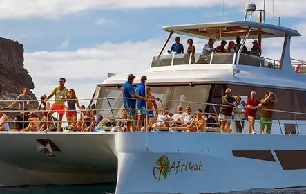 Gran Canaria: Afrikat Catamaran Cruise