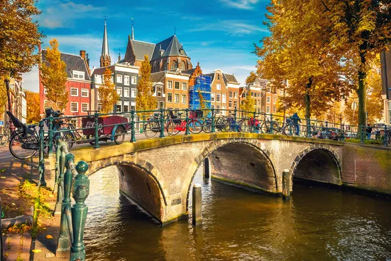 Canais de Amsterdam