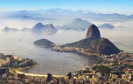 Rio de passeio de helicóptero