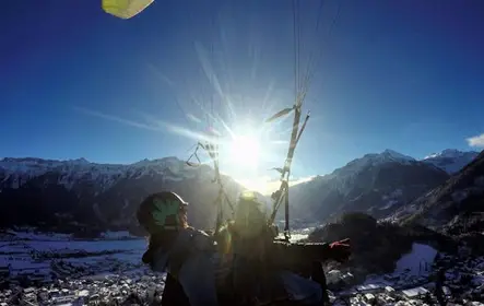 Voo de parapente em Interlaken